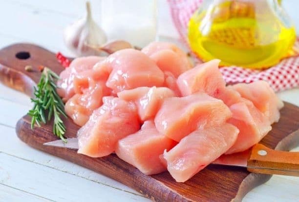 Fresh Chicken Boneless Cubes 